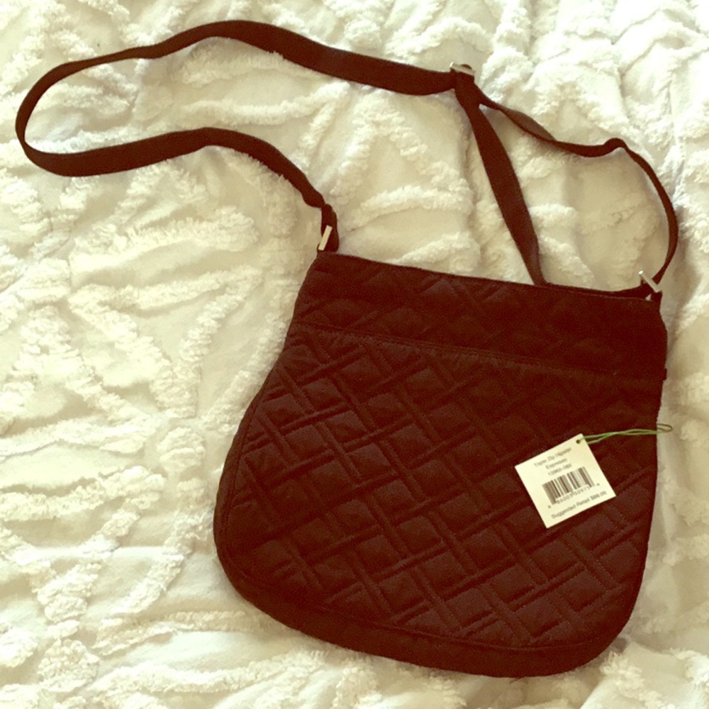 Vera Bradley triple zip hipster brand new
